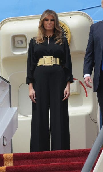 Malania Trump în vizită în Arabia Saudită, 2017