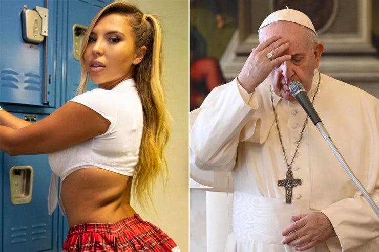 Papa Francisc a apreciat fotografia sexy a unui model