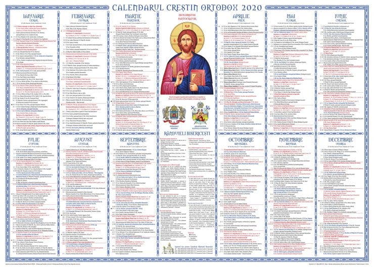 Calendar ortodox 9 februarie 2021