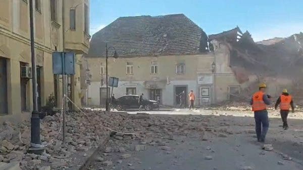 Croația a fost lovită de un nou cutremur