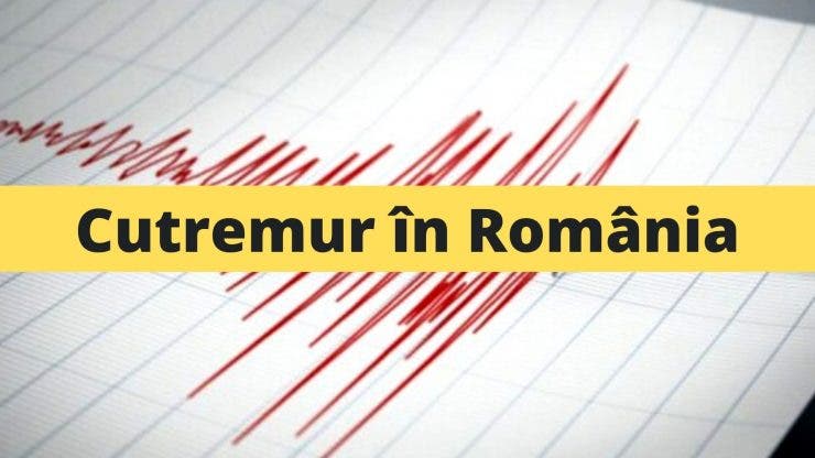 România s-a cutremurat de două ori sâmbătă dimineața!