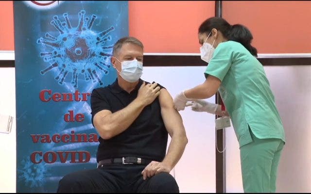 Klaus Iohannis s-a vaccinat anti-COVID! Cum a decurs procesul