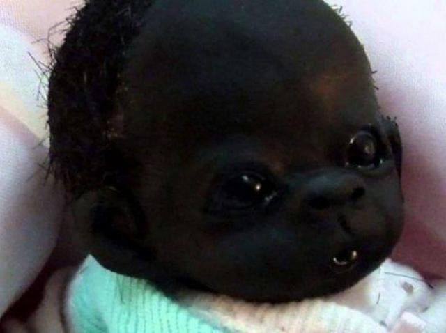 Cel mai negru bebelus din lume