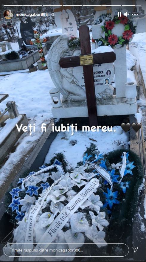 Ce a apărut la mormântul celor doi părinți ai Monicăi Gabor. Gestul surprinzător făcut de aceasta 26 monica si ramona gabor