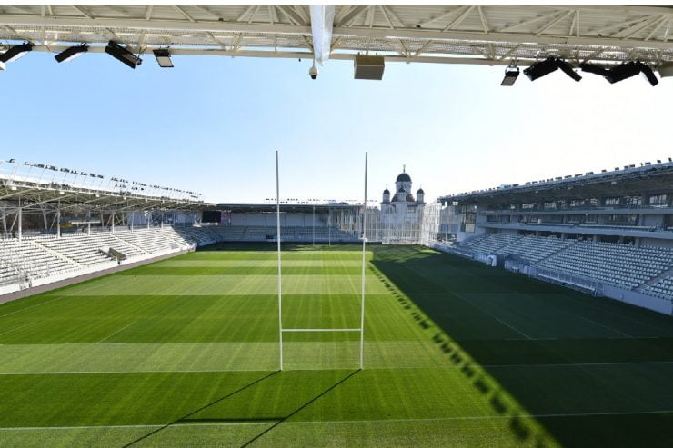 eduard novak, Federația Româna de Rugby, Stadion Arcul de Triumf