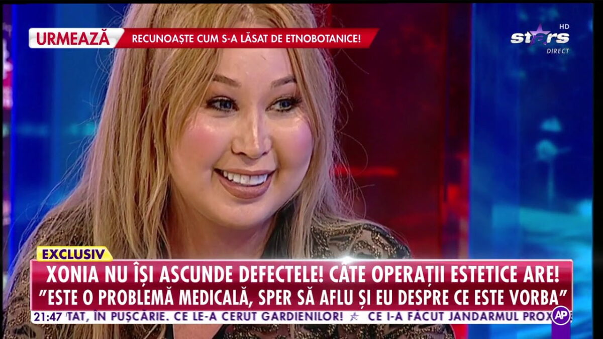 Xonia, de urgență la spital! Ce a pățit cântăreața 27 xonia