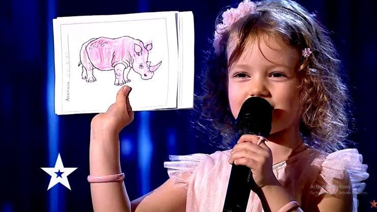 Cine este fetița de patru ani care i-a hipnotizat pe jurații de la _Românii au talent_