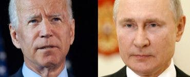Mesajul șocant al lui Joe Biden pentru Vladimir Putin
