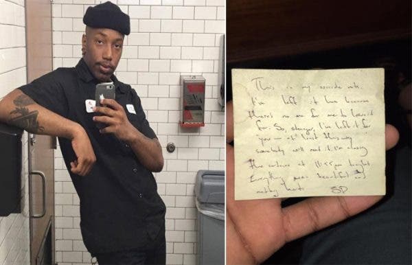 Un bărbat a găsit pe jos un telefon cu un bilet pe spate! Când a citit a înghețat de frică