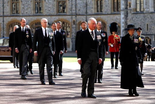 Gestul pe care l-a făcut Kate Middleton la înmormântarea prințului Philip! Ce a făcut aceasta pentru William și Harry