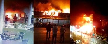 Un incendiu devastator a distrus cel mai mare restaurant Dristor Doner Kebap din Capitală