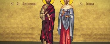 Sfantul Apostol Andronic și sotia sa, Iunia