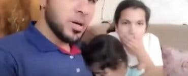 Imagini emoționante! Tată ucis de rachete în Fășia Gaza, după ce s-a filmat în timp ce își apăra copiii VIDEO