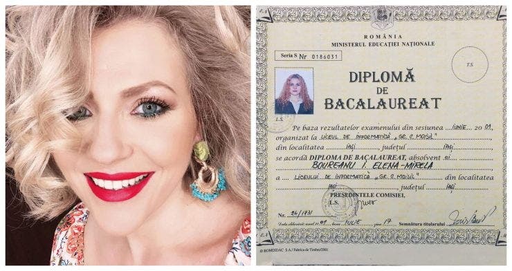 Mirela Vaida și-a postat diploma de BAC pe rețelele de socializare! Cu ce note se mândrește prezentatoarea TV