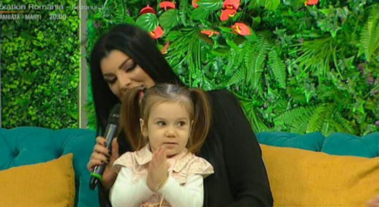 Andreea Tonciu si fiica ei, Rebeca