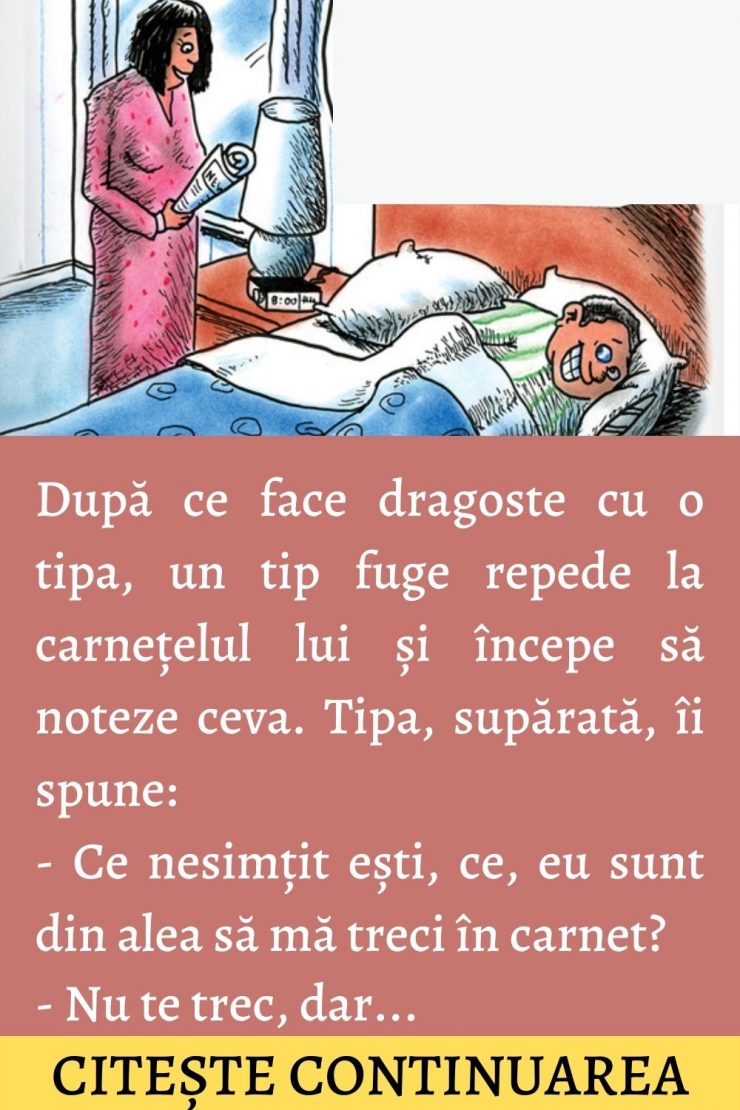 Bancul zilei: După ce face dragoste 25