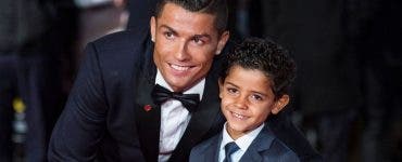 Cum arată fiul lui Ronaldo, Cristiano Jr.