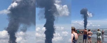 Andreea Bălan și fiicele ei au fost martore la explozia de la Rafinăria Petromidia! ”Este foarte, foarte mult fum!”