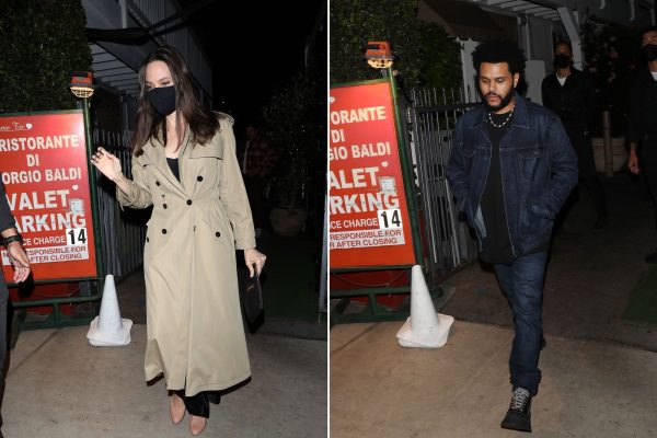 Angelina Jolie a ieșit la intalnire cu The Weeknd. E noul iubit al actritei? 26