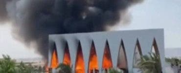 Incendiu într-o stațiune turistică din Egipt! Mai multe persoane au ajuns la spital