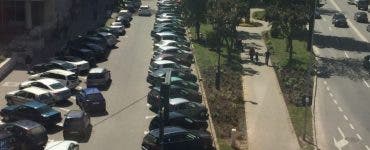 Un șofer din Suceava a avut parte un șoc după ce și-a parcat mașina necorespunzător