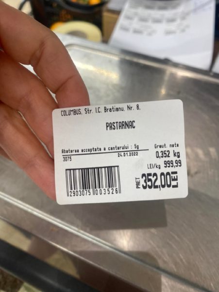 Cât costă un păstârnac? A ajuns la casa de marcat și a rămas fără cuvinte! Imaginea a stârnit val de reacții pe Internet: „Credeți că se vinde și în rate? La prețul ăsta… ” 26