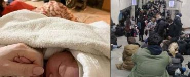 O tânără de 23 de ani a născut o fetiță la metroul unde se adăpostea din calea bombardamentelor