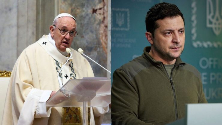 Papa Francisc, discuție cu președintele Ucrainei