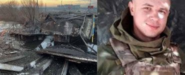 Un soldat ucrainean și-a sacrificat viața aruncând în aer un pod pentru a opri tancurile rusești