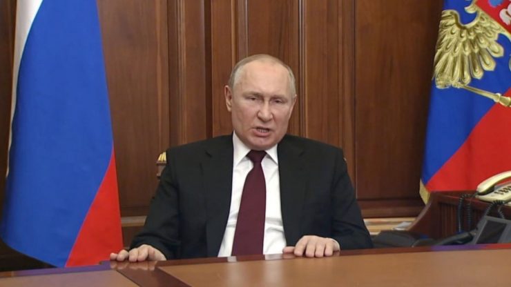 Vladimir Putin, mesaj de felicitare pentru soldații ruși