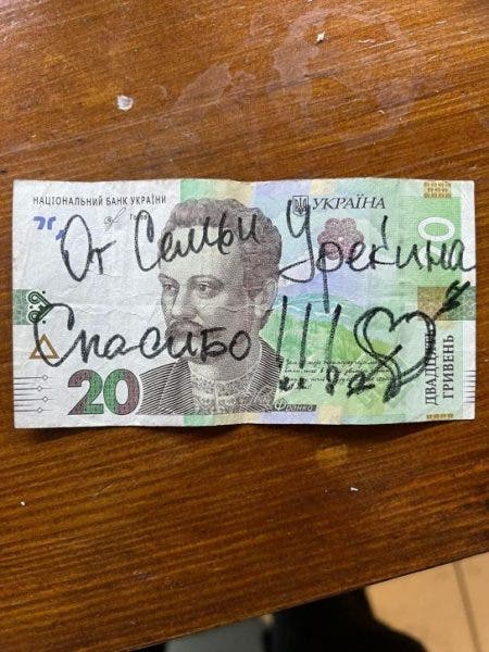 Mesajul lasat de ucrainenii refugiati