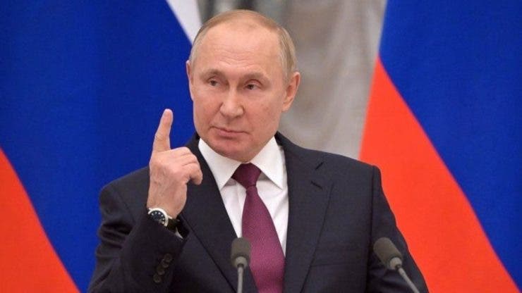 Vladimir Putin, extrem de înfuriat.