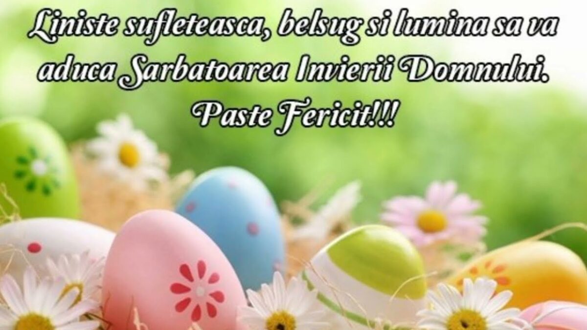 Felicitari de paste