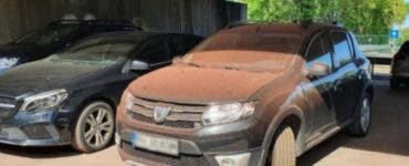 Șoferii care și-au găsit mașinile vopsite sub podul din Otopeni au primit amendă pentru parcare neregulamentară