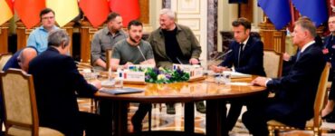Președintele Iohannis s-a întâlnit cu Volodimir Zelenski.