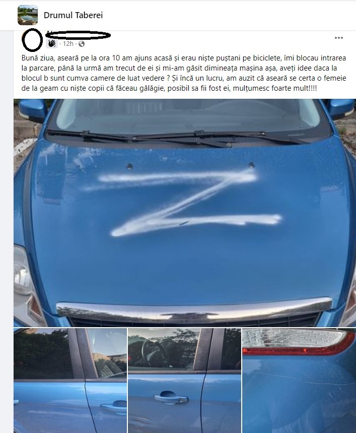 Numai în România se poate întâmpla așa ceva! Un șofer din Capitală a ieșit din bloc, iar când și-a văzut mașina în parcare, a picat cerul pe el. Ce pățise în timpul nopții autoturismul: „Aveți idee dacă...?” 27 masina avariata