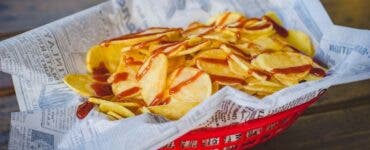 Cartof gasit in punga de chipsuri