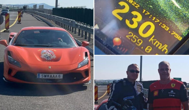 Cine e bărbatul care conducea un Ferrari cu 230 de km/h. Mai avea puțin și atingea viteza de decolare a unui Boeing 25