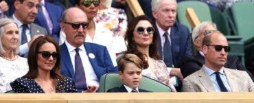 Gestul simpatic al prințului George după finala de la Wimbledon.