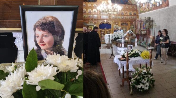 Roxana Donisan, românca ucisă de rechin în Egipt, a fost înmormântată.
