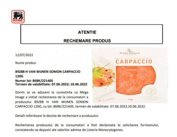 Alertă alimentară în România! Produse toxice retrase din magazinele Mega Image, Selgros și Auchan. Care sunt acestea 26