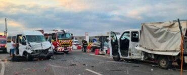 13 victime in Iasi, intr-un accident rutier