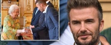 David Beckham a mers să își ia rămas bun de la Regina Elisabeta a II-a și a stat la coada mulțimii. Cum a fost surprins