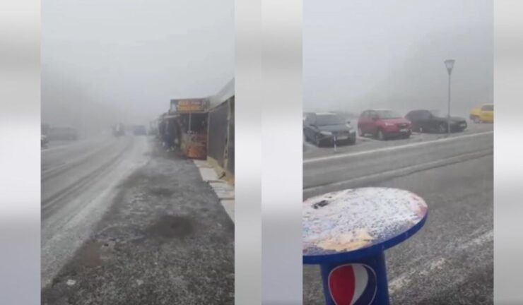 Viscol, ninsori și temperaturi sub pragul îngheţului, la munte. S-a așternut zăpada pe Transfăgărăşan