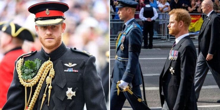 Excepții de la regulă. Prințul Harry o să poarte în cele din urmă uniformă militară la un priveghi în onoarea bunicii sale, Regina Elisabeta a II-a