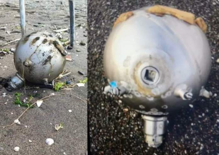 Ce sunt sferele metalice pe care oamenii le-au găsit pe plajele din Ucraina. Au sau nu legătură cu războiul. Părerea specialiştilor 25 arme ucraina