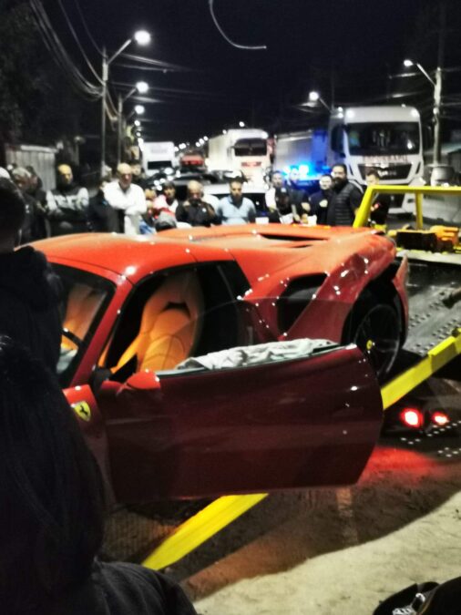 Ferrari-ul manelistului Tzancă Uraganu, distrus de fratele său. Miraj Tsunami, accident grav FOTO 26 Miraj Tsunami