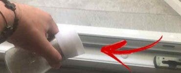 Ce se întâmplă dacă pui sare pe tocul ușilor și al geamurilor. O să vrei să repeți asta
