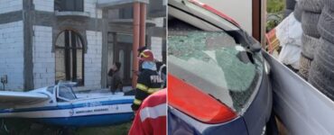 O fată de 17 ani s-a prăbușit cu planorul în curtea unei locuințe din Dolj. E în stare gravă, în spital