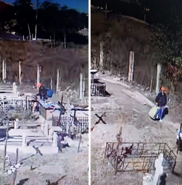 O femeie din Bârlad fura flori din cimitir cu sacoșa și le ducea în altă parte. Ce făcea cu ele 26